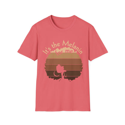 Melanin Vibes Unisex T-Shirt - Celebrate Culture, Perfect for Everyday Wear, Gifts for Her, Birthday, Black History Month, Casual Style
