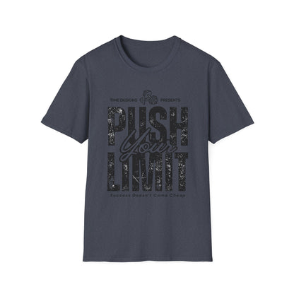 Motivational Unisex Softstyle T-Shirt - 'Push Your Limit'