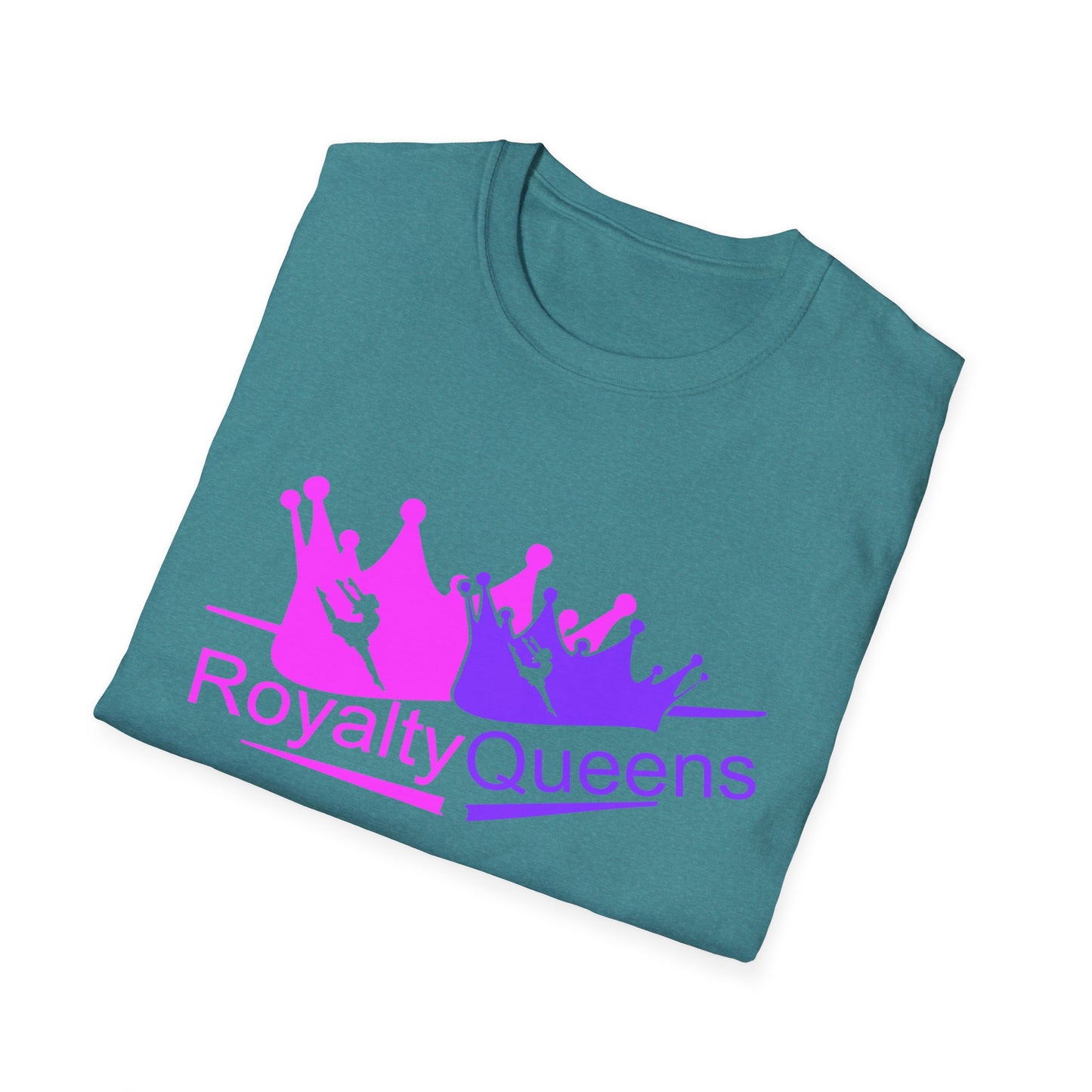 Royalty Queens Unisex Softstyle T-Shirt, Feminist Apparel, Birthday Gift, Casual Wear, Empowerment Tee, Queen Vibes