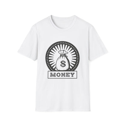 Money Bag Graphic Unisex T-Shirt - Perfect for Hustlers and Entrepreneurs