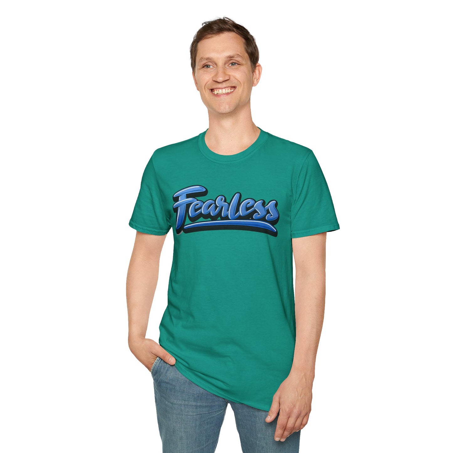 Fearless Unisex Softstyle T-Shirt - Inspiring Graphic Tee for Confident Self-Expression