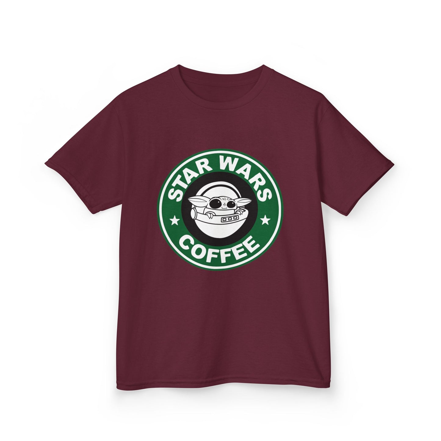 Star Wars Coffee Kids Tee, Fun Graphic T-shirt for Boys & Girls, Perfect for Birthdays, Star Wars Fans, Casual Wear