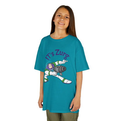 Kids Buzz Lightyear Tee - 'It's Zorg' Fun Cotton T-Shirt