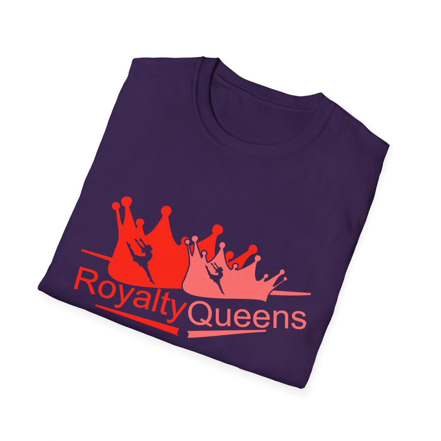 Royalty Queens Unisex Softstyle T-Shirt - Fun, Empowering, Comfortable Gift for Friends, Birthday, Celebration, Casual Wear