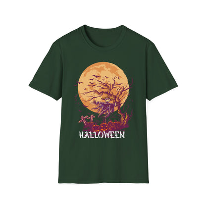 Spooky Halloween T-Shirt, Unisex Graphic Tee, Fall Apparel, Halloween Costume, Gifts for Her or Him, Halloween Party Wear