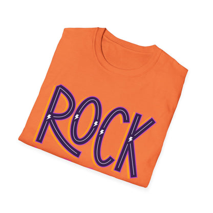 Rock On Unisex T-Shirt, Music Lover's Tee, Concert Outfit, Gift for Musicians, Fun Casual Wear