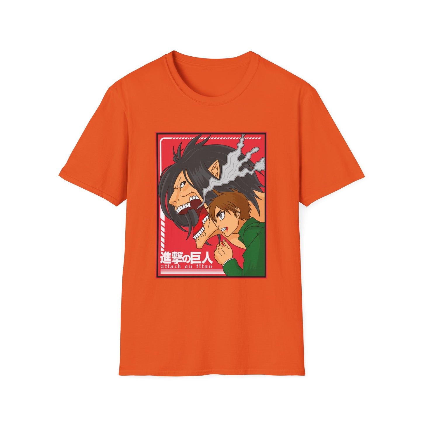 Anime-Inspired Unisex Tee - Softstyle T-Shirt, Casual Gift, Graphic Tee, Manga Apparel, Fan Merchandise