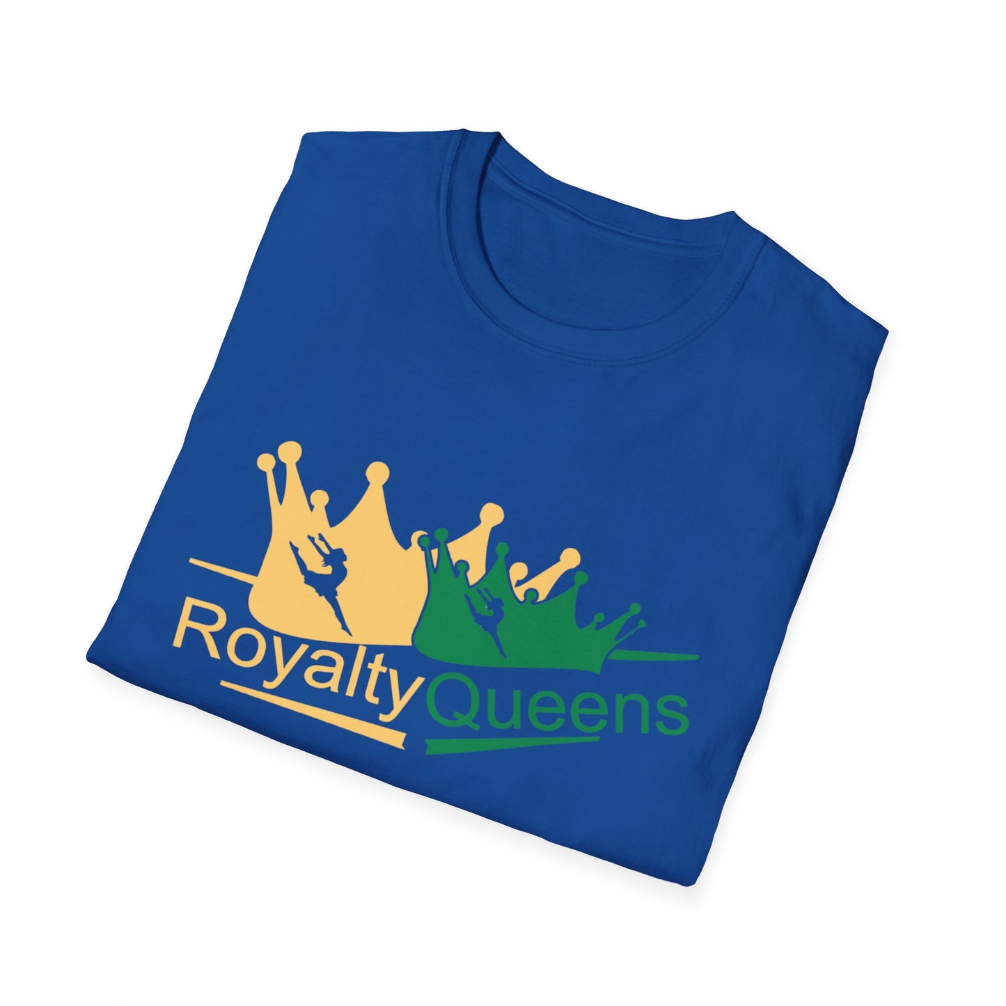 Royalty Queens Unisex Softstyle T-Shirt, Perfect for Birthdays, Celebrations, Gifts, Casual Wear, Fun Events