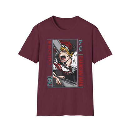 Chainsaw Man Unisex T-Shirt | Manga Fan Merchandise, Anime Apparel, Casual Wear, Gift for Geeks, Graphic Tee
