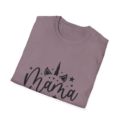 Mama Unicorn Unisex Softstyle T-Shirt - Fun & Stylish Gift for Moms