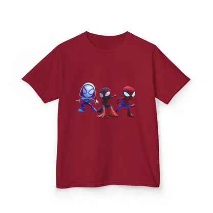 Spider Hero Kids Tee - Fun Cotton T-Shirt for Young Fans