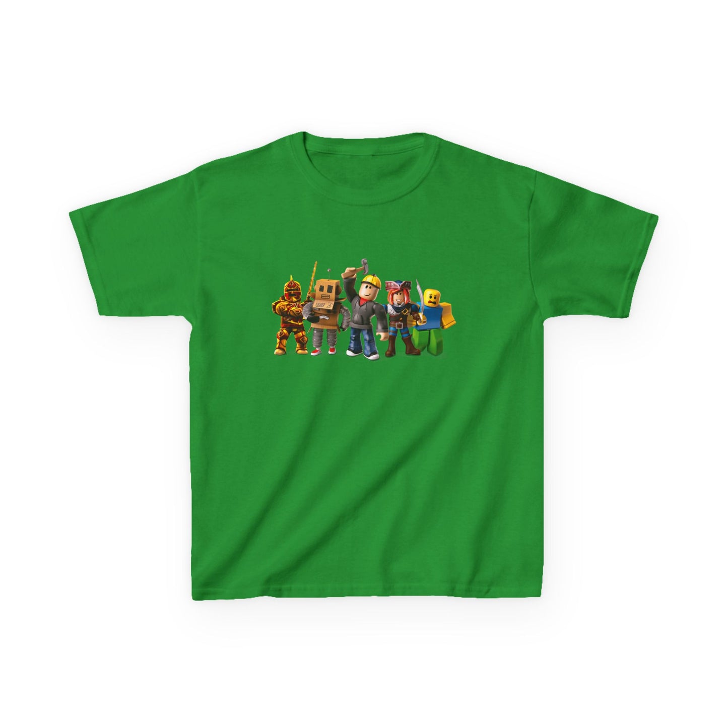 Minecraft Characters Kids Tee, Gamer T-Shirt, Fun Casual Wear, Birthday Gift, Children's Apparel