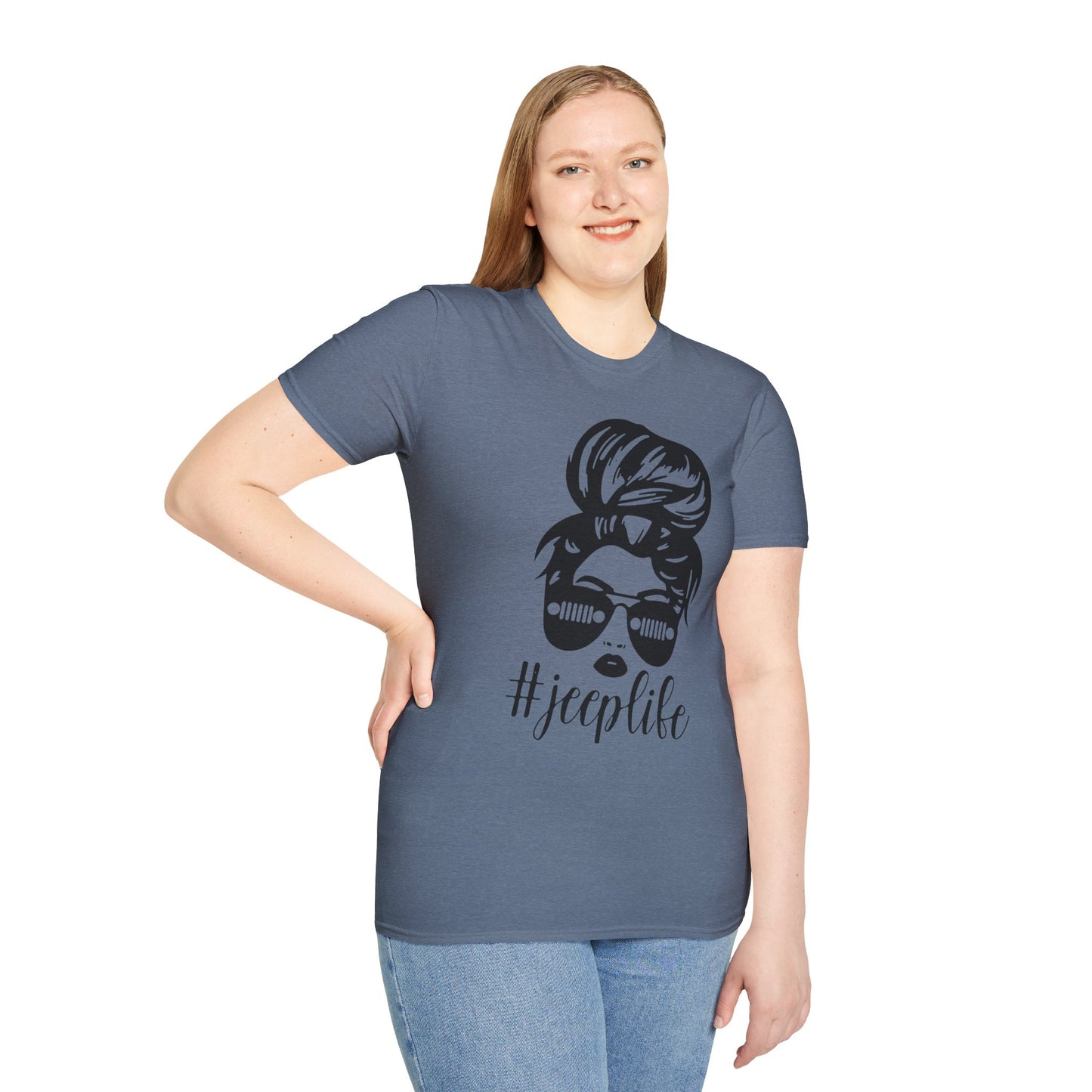 #jeeplife Unisex Softstyle T-Shirt - Fun Off-Road Adventure Tee