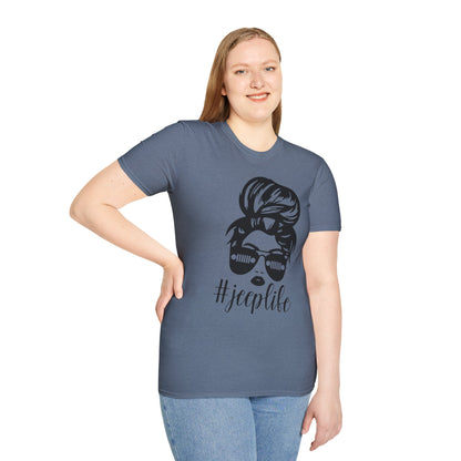 #jeeplife Unisex Softstyle T-Shirt - Fun Off-Road Adventure Tee