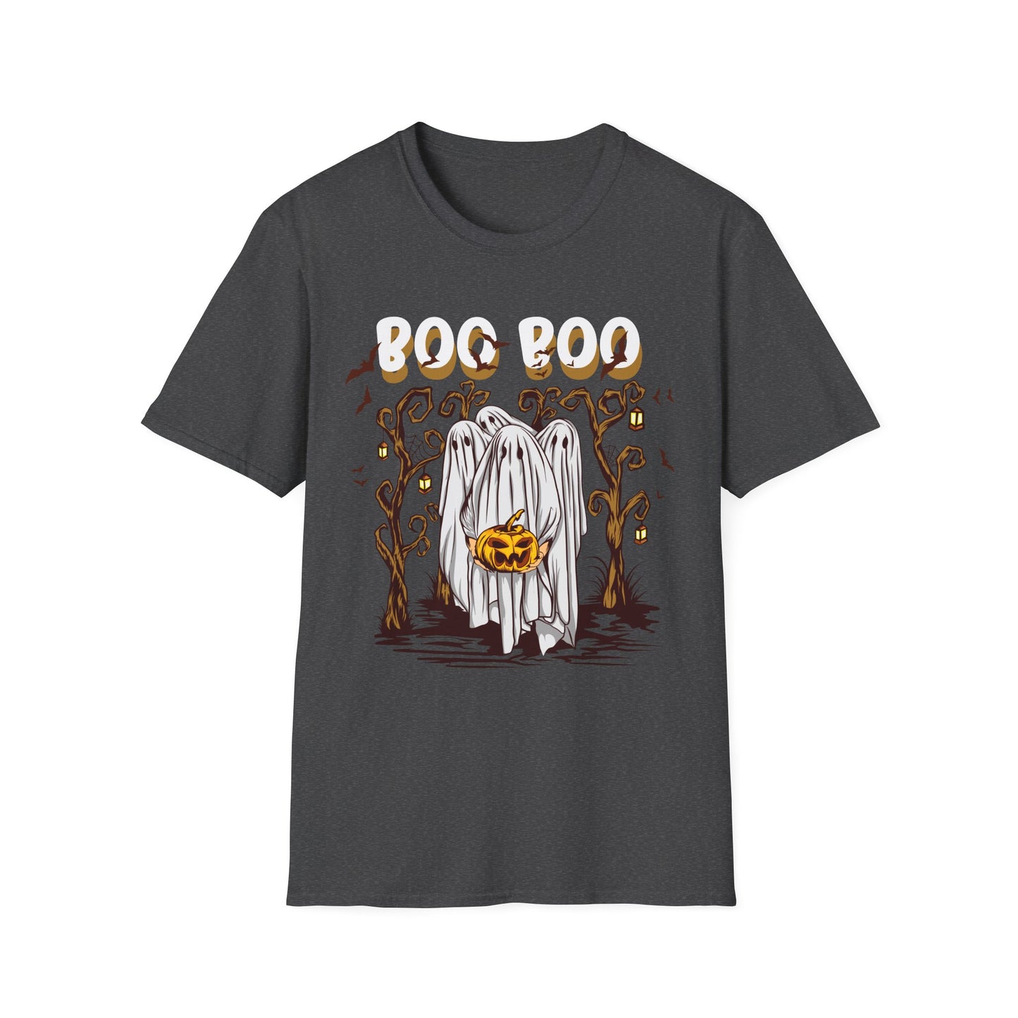 Spooky Pumpkin T-Shirt for Halloween, Unisex Graphic Tee, Fall Fashion, Trick or Treat Shirt, Festival Wear, Cozy October Style