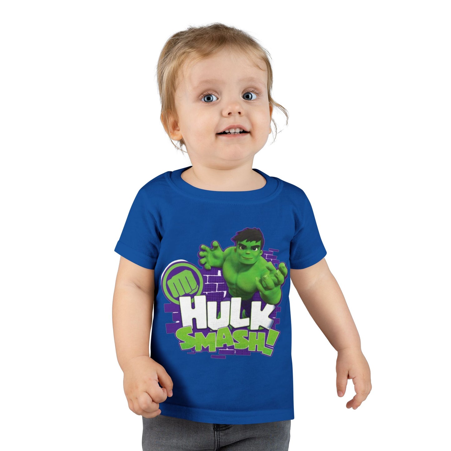 Hulk Smash Toddler T-Shirt - Fun & Playful Graphic Tee for Kids