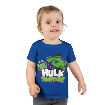 Hulk Smash Toddler T-Shirt - Fun & Playful Graphic Tee for Kids