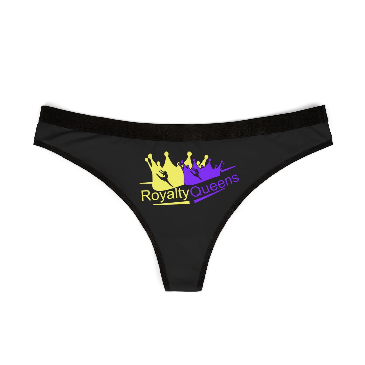Royalty Queens Women's Thongs - Fun & Sassy Underwear for Confident Women