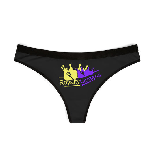 Royalty Queens Women's Thongs - Fun & Sassy Underwear for Confident Women