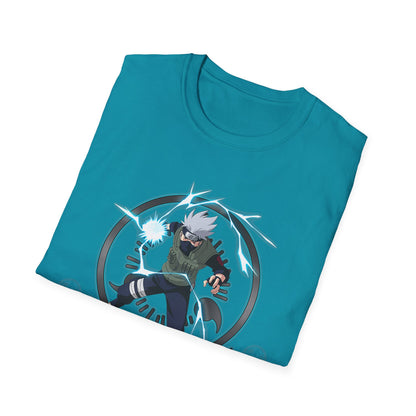 Kakashi Unisex Softstyle T-Shirt - Perfect for Anime Fans