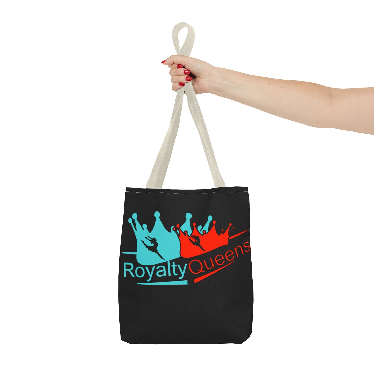 Royalty Queens Tote Bag - Stylish Dance Bag, Gift for Dancers, Reusable Grocery Tote, Unique Dance Accessories, Fashionable Beach Bag