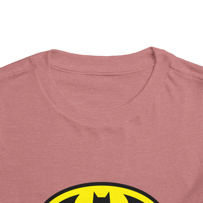 Batman Toddler Short Sleeve Tee - Superhero Shirt for Kids, Birthday Gift, Adventure Wear, Playtime Apparel, Comic Fan Clothing