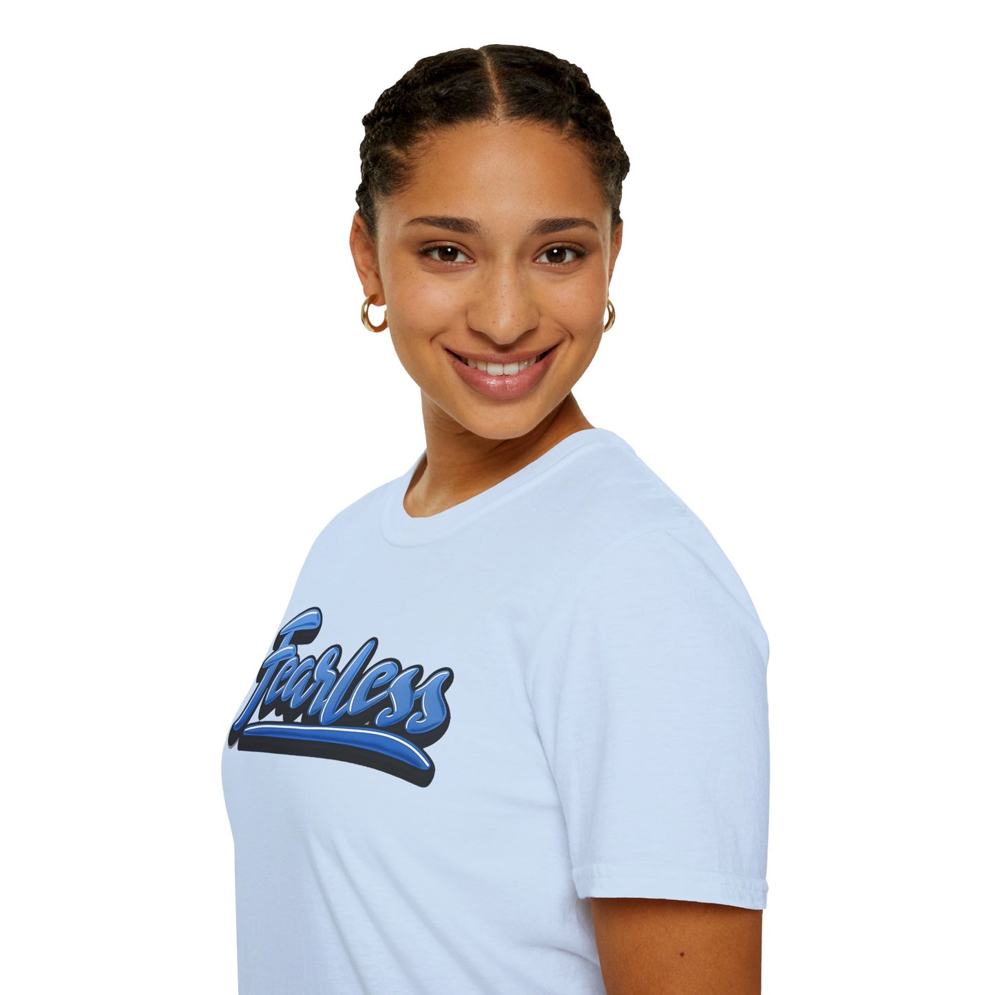 Fearless Unisex Softstyle T-Shirt - Inspiring Graphic Tee for Confident Self-Expression