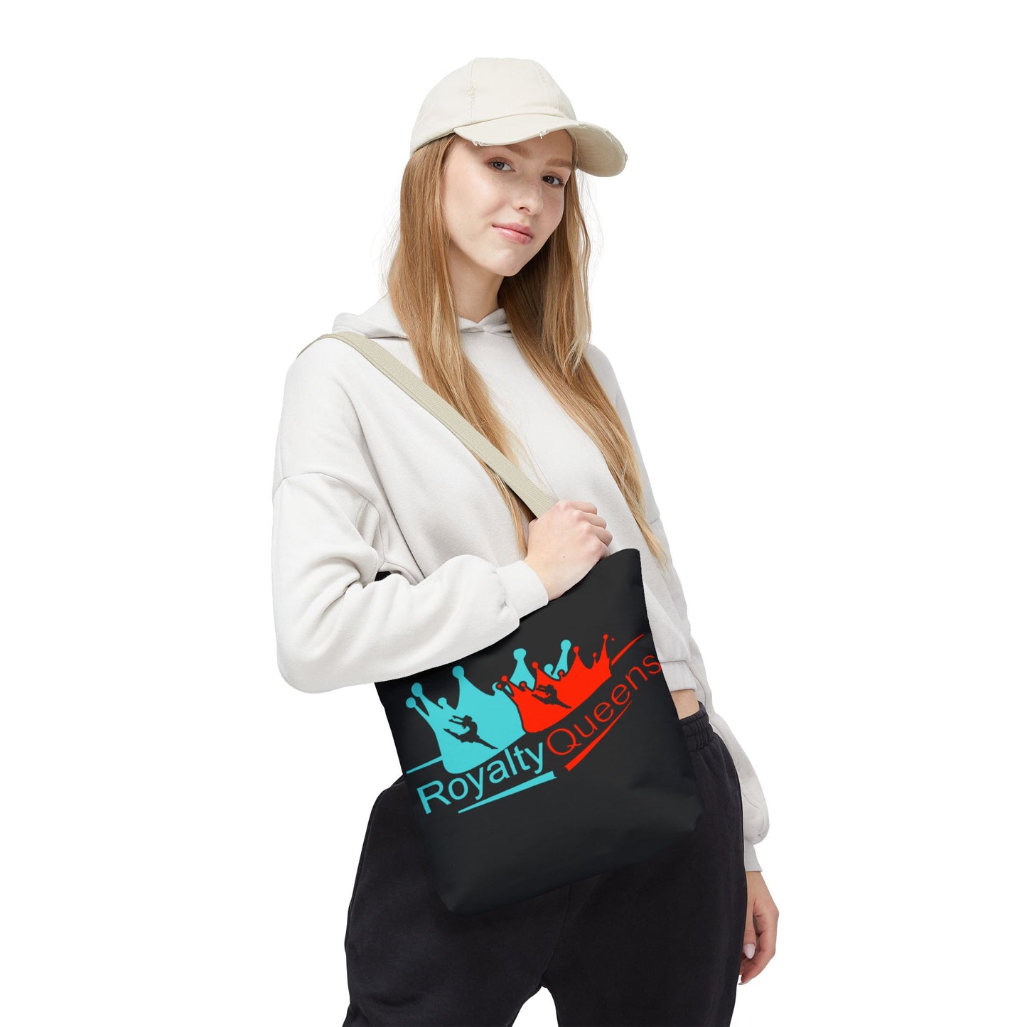 Royalty Queens Tote Bag - Stylish Dance Bag, Gift for Dancers, Reusable Grocery Tote, Unique Dance Accessories, Fashionable Beach Bag
