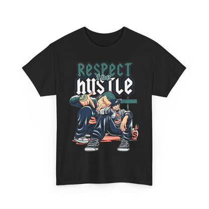 Respect the Hustle Unisex Heavy Cotton Tee - Streetwear Style Graphic Tee
