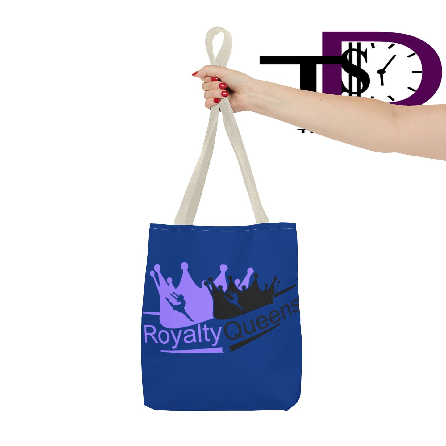 Royalty Queens Tote Bag | Stylish Everyday Carryall | Gift for Queens | Shopping, Beach, Travel, or Gym