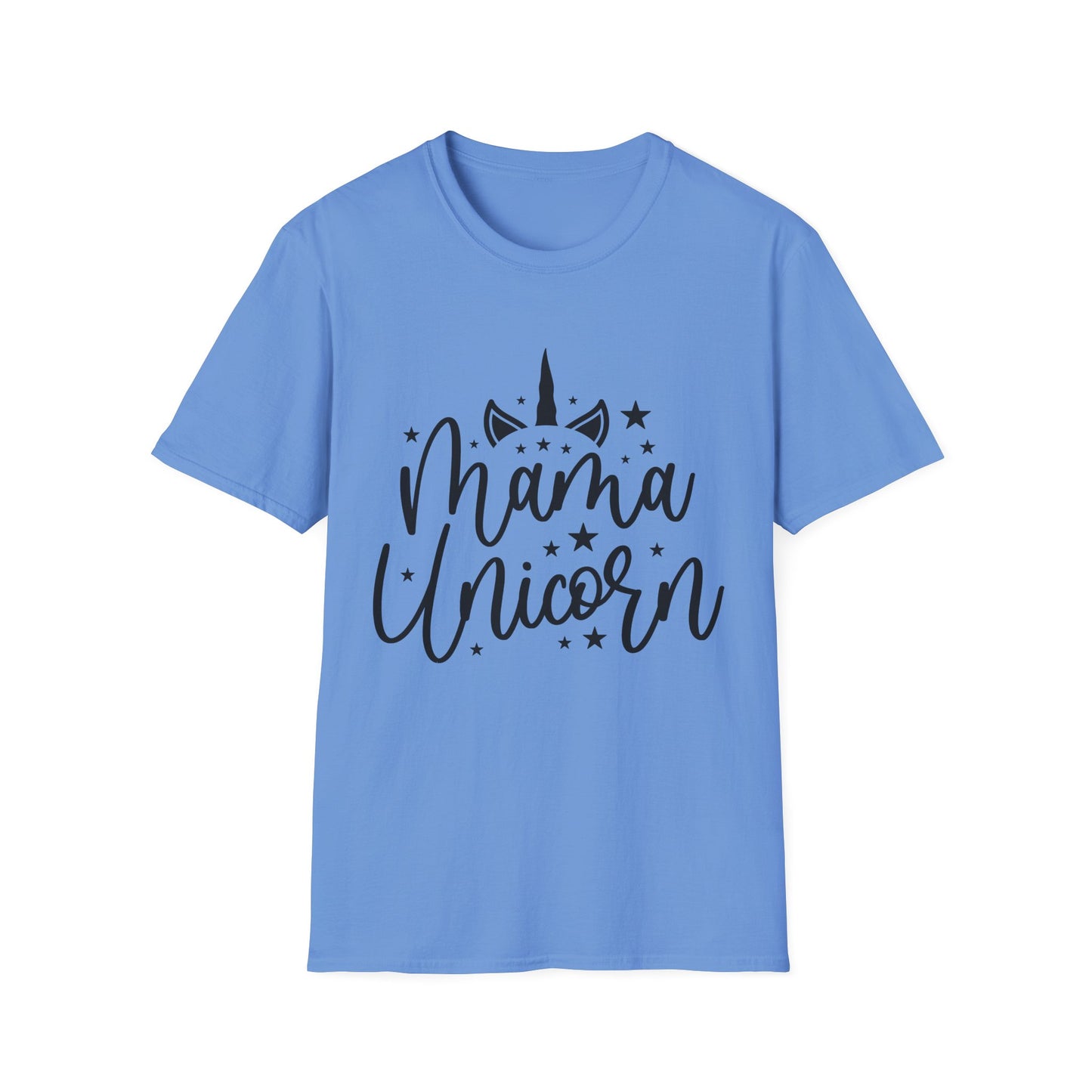 Mama Unicorn Unisex Softstyle T-Shirt – Perfect Gift for Moms, Magical Occasions & Everyday Wear
