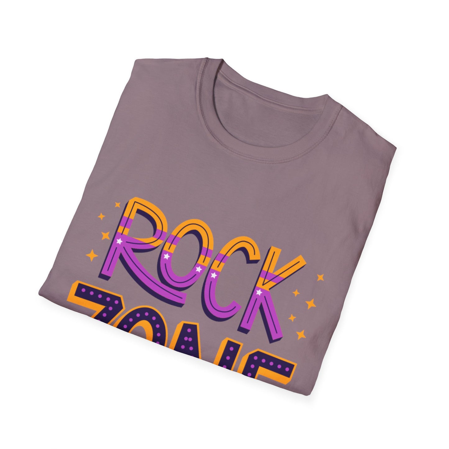 Rock Zone Unisex Softstyle T-Shirt, Music Lover Tee, Concert Outfit, Festival Wear, Birthday Gift, Casual Style
