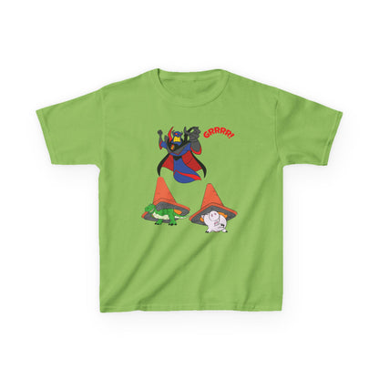 Kids Cartoon Battle Tee - Fun & Unique Grrr! Design