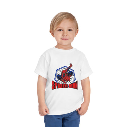 Spider-Man Toddler T-Shirt, Cute Kids Tee, Superhero Birthday Gift, Child's Playwear, Cartoon Apparel