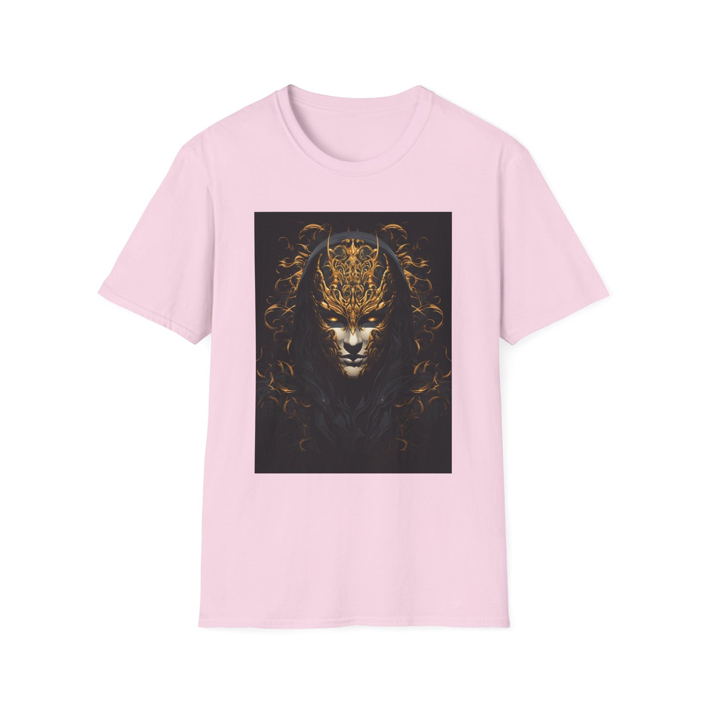 Mystical Art Unisex Softstyle T-Shirt - Enigmatic Design