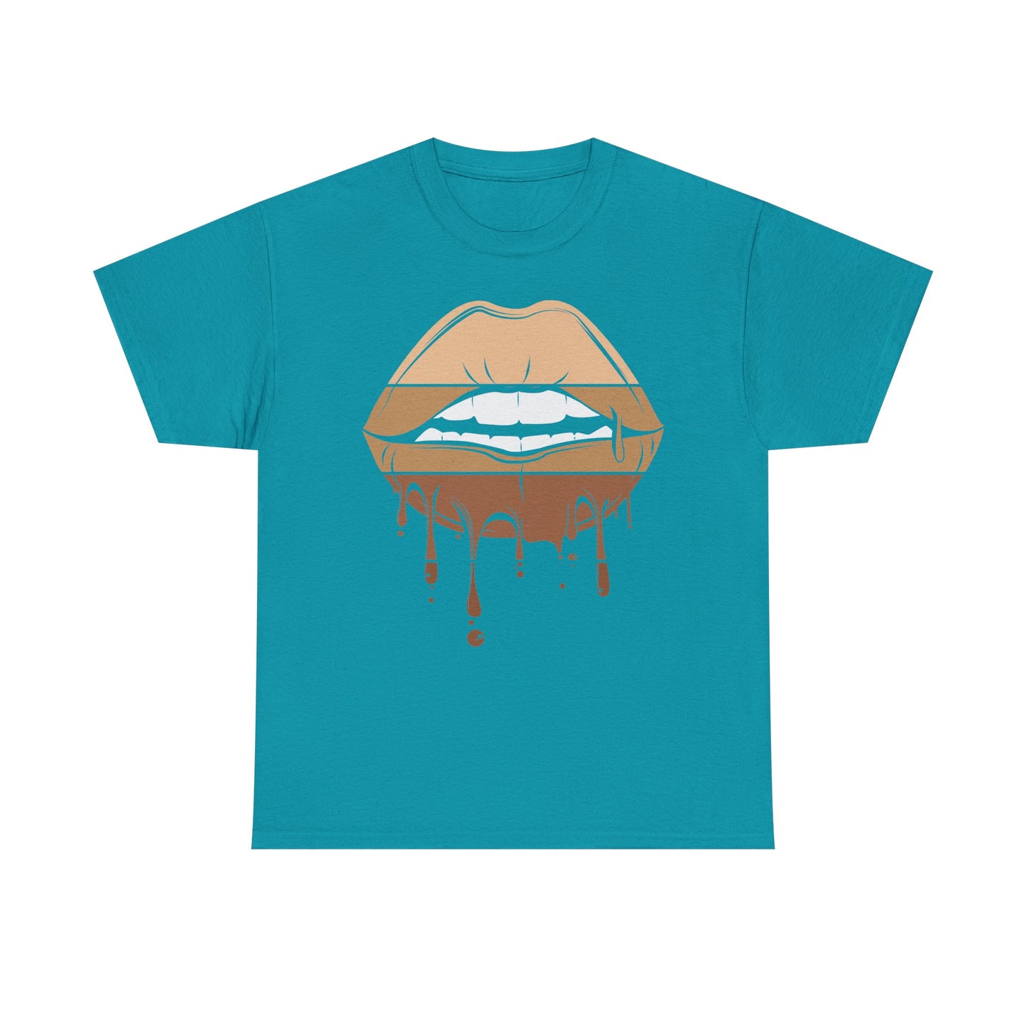 Chic Bold Lip Graphic Tee - Unisex Heavy Cotton