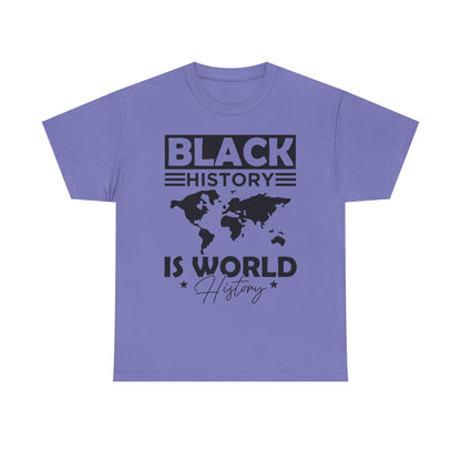 Black History Awareness Tee, Unisex Cotton T-Shirt, Black History Month Shirt, Cultural Pride Apparel, Educational Gift
