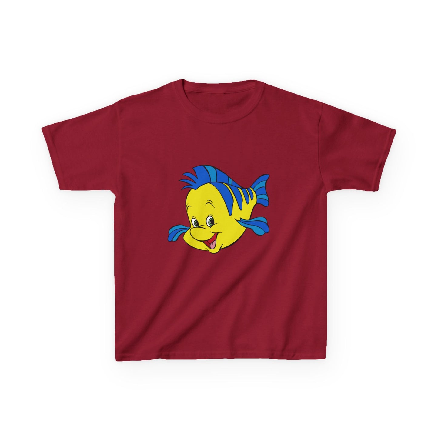 Kids Cartoon Fish Tee - Fun Summer T-Shirt, Gift for Birthday, Beach Day, Family Outings, Vacation Wear