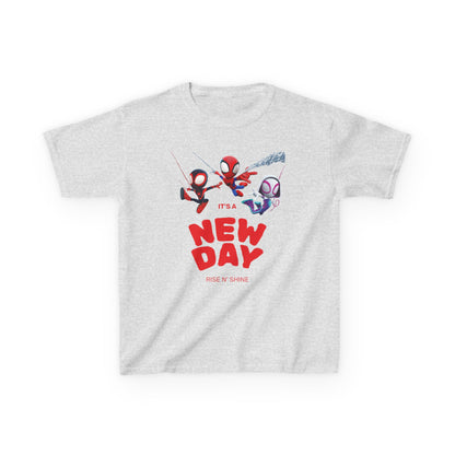 Superhero Kids T-Shirt, Fun Cotton Tee for Boys and Girls, Birthday Gift, Casual Wear, Everyday Style, Spider-Man Inspired Tee