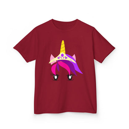 Unicorn Princess Kids Tee - Fun & Whimsical Heavy Cotton Shirt