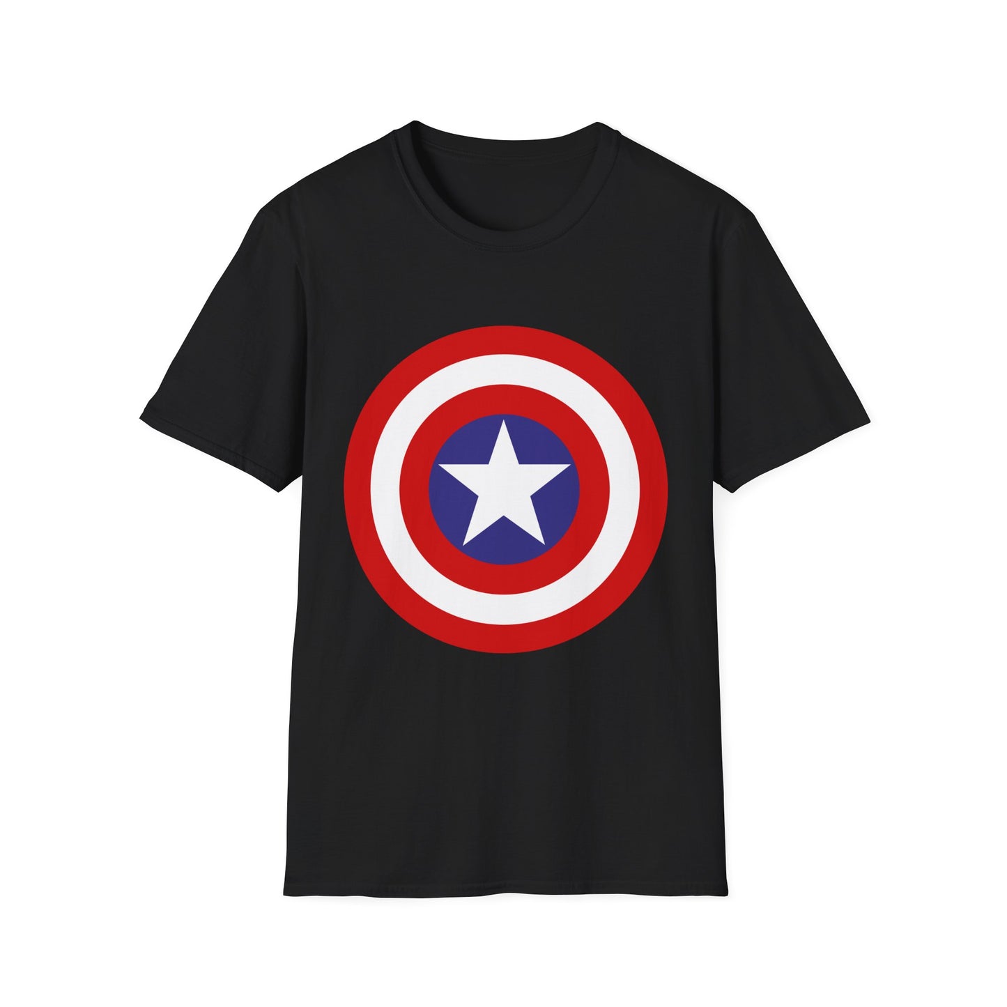 Captain-Inspired Unisex Softstyle T-Shirt, Superbowl Fan Tee, Superhero Gift, Comic Birthday Shirt, Casual Everyday Wear, Graphic Crew [...]