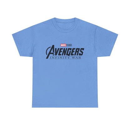 Avengers Infinity War Unisex Heavy Cotton Tee, Marvel Fan Shirt, Superhero Apparel, Gift for Him, Comic Book T-Shirt, Casual Wear
