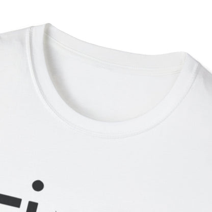 Minimalist Time Design Unisex T-Shirt, Casual Wear, Gift for Him/Her, Everyday Style, Graphic Tee, Modern Apparel