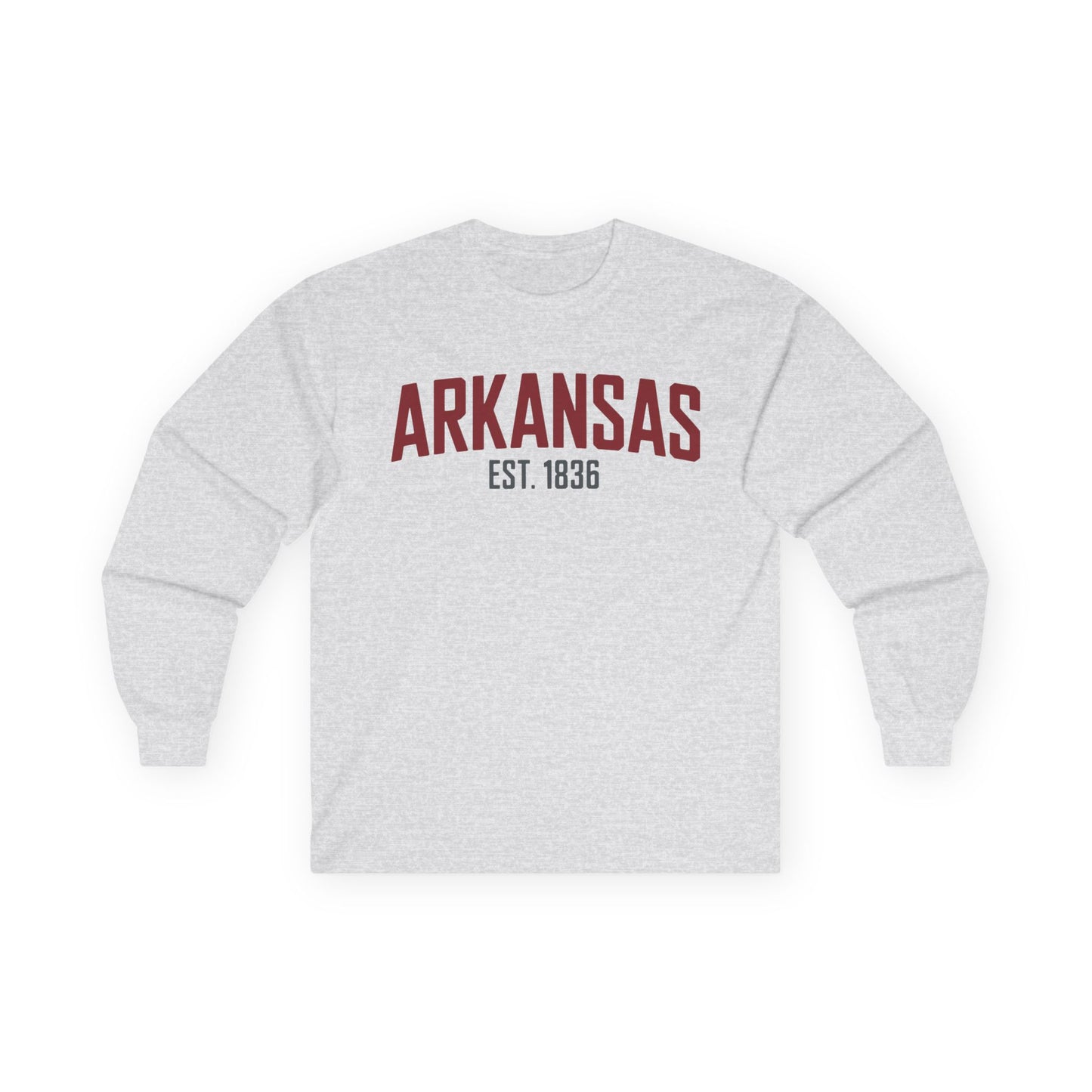 Arkansas Est. 1836 Long Sleeve Tee