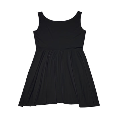 Women's Skater Dress – Royalty Queens Design, Casual Dress, Summer Outfit, Birthday Gift, Celebration Wear