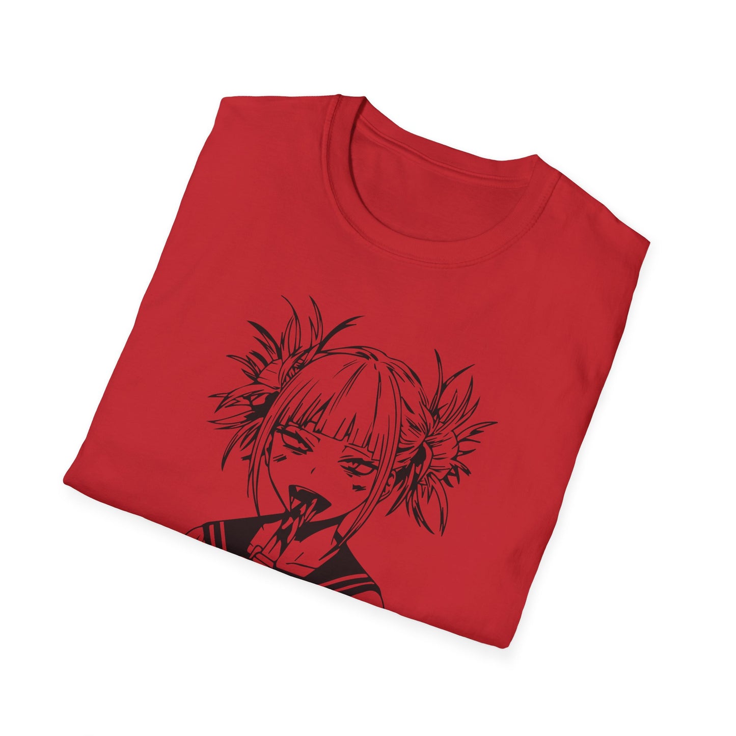 Cute Anime Character Unisex Softstyle T-Shirt - Perfect for Fans and Casual Wear