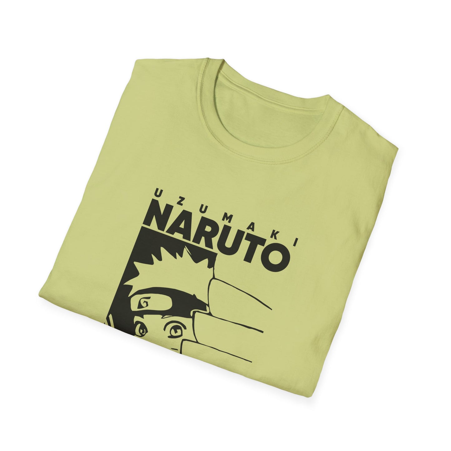 Naruto Unisex Softstyle T-Shirt - Fun Anime Graphic Tee for Fans