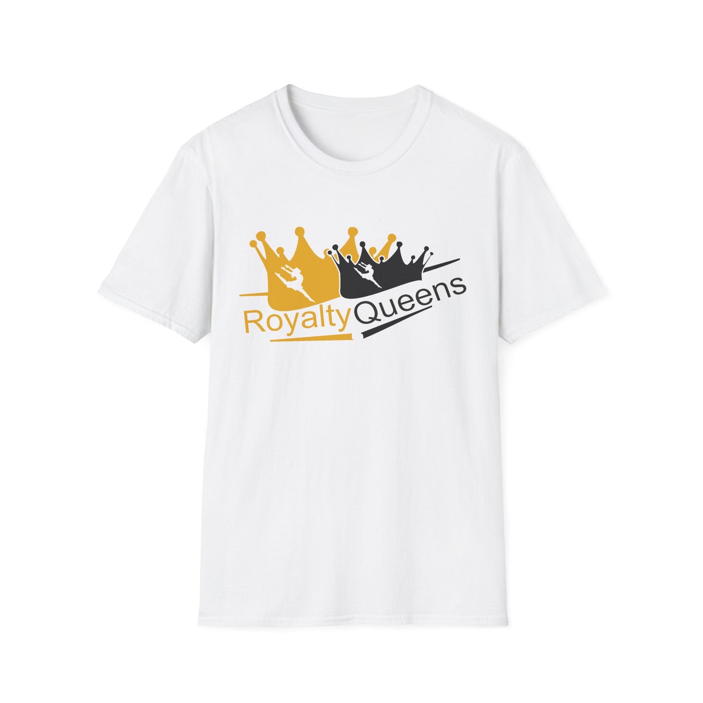Royalty Queens T-Shirt, Unisex Softstyle Tee, Perfect for Gifts, Birthday Celebrations, Casual Wear, Empowerment Fashion, Unique Style