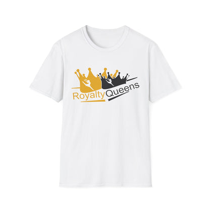 Royalty Queens T-Shirt, Unisex Softstyle Tee, Perfect for Gifts, Birthday Celebrations, Casual Wear, Empowerment Fashion, Unique Style