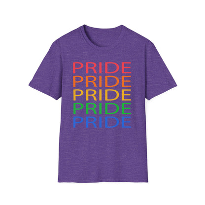 Pride Celebration Unisex T-Shirt | LGBTQ+ Pride Tee, Rainbow Pride Shirt, Equality Apparel, Gift for Pride Month